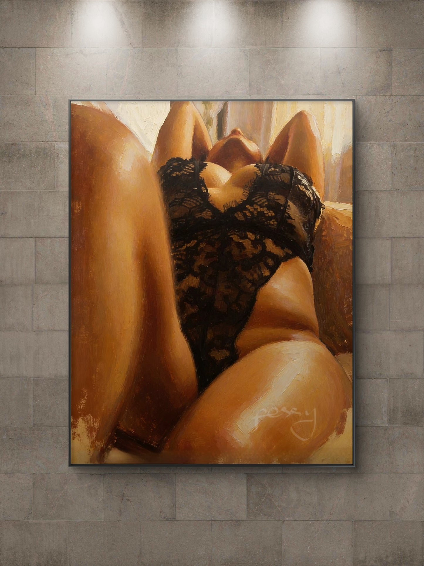 The one losing control (Paper Print)