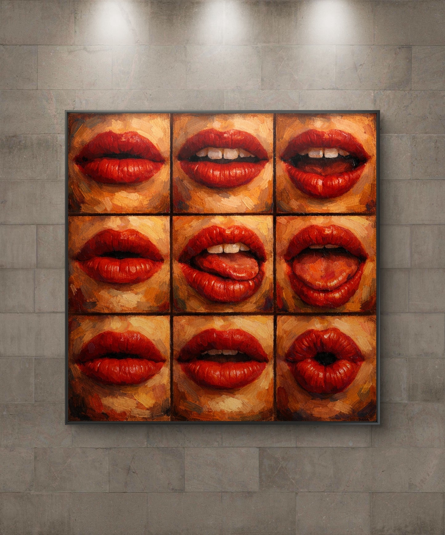 The one with 9 lips