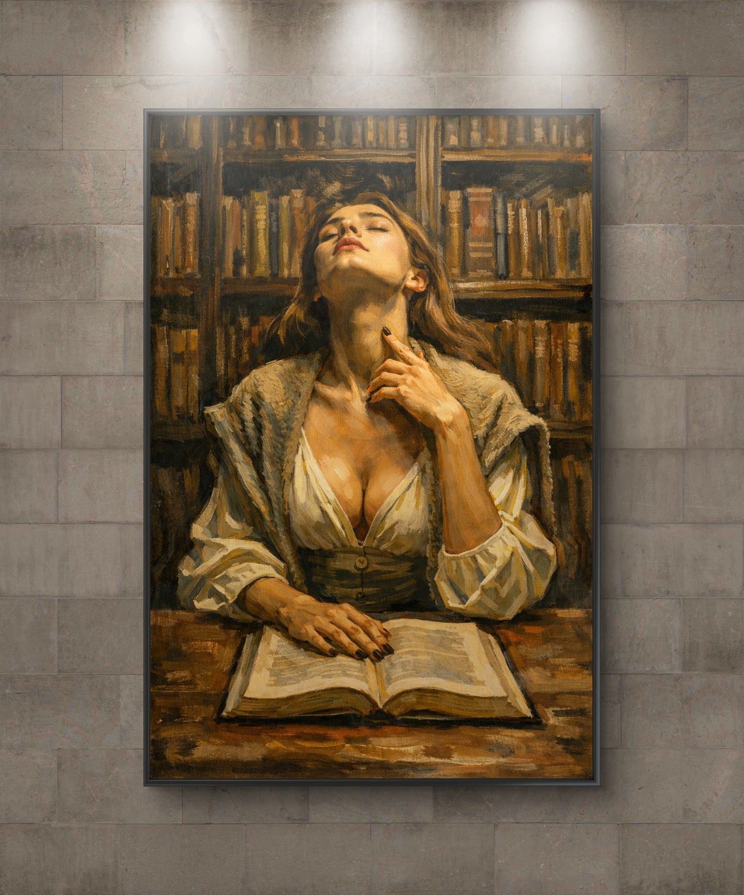 The one in the library