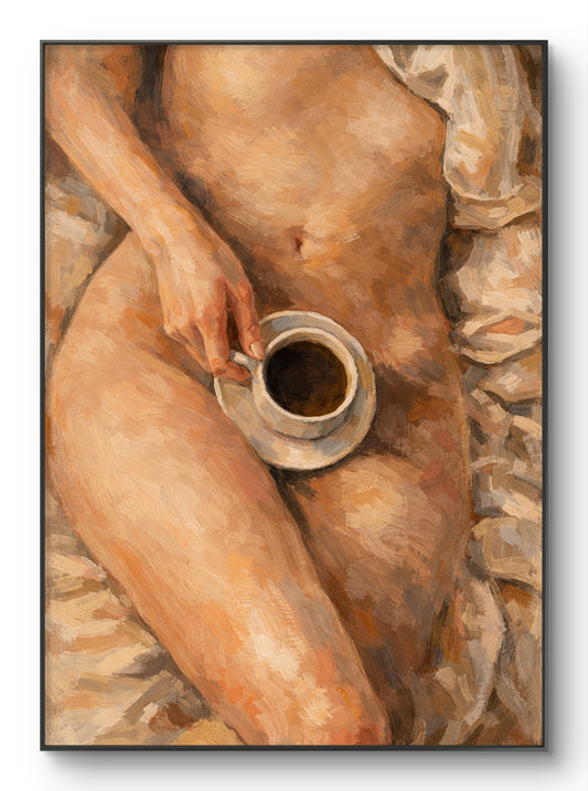 The one having a coffee on her Venus