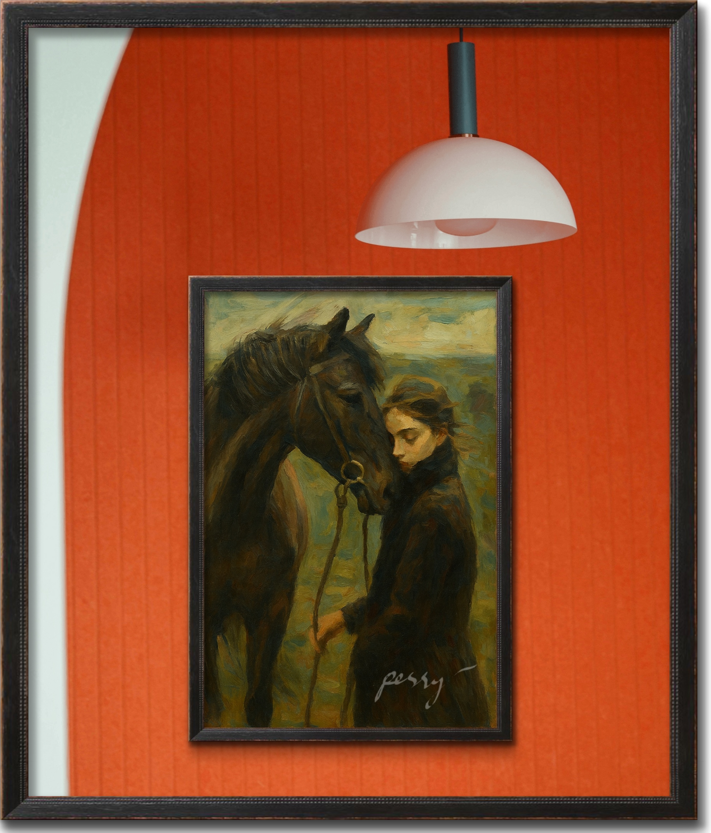 The one with the horse