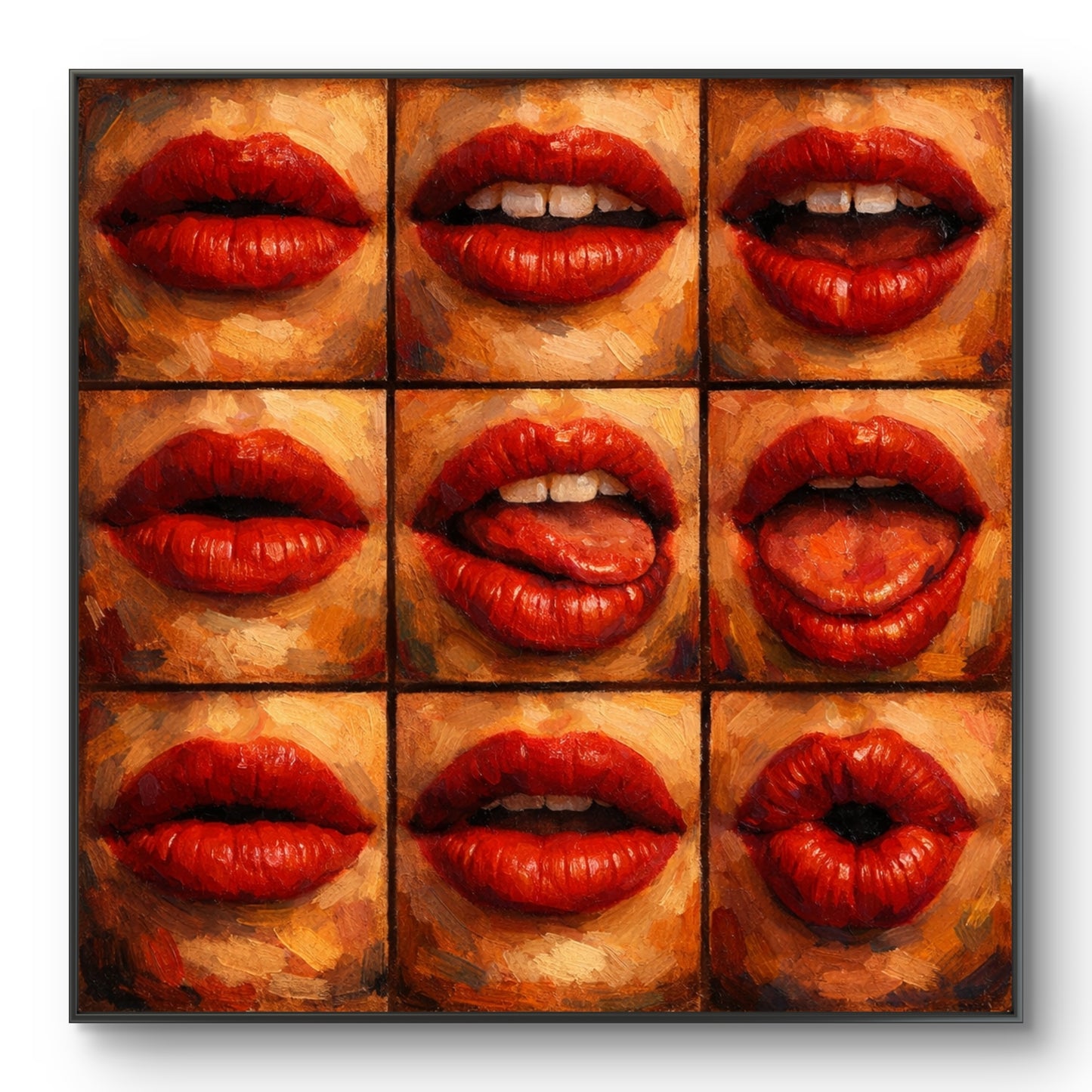 The one with 9 lips