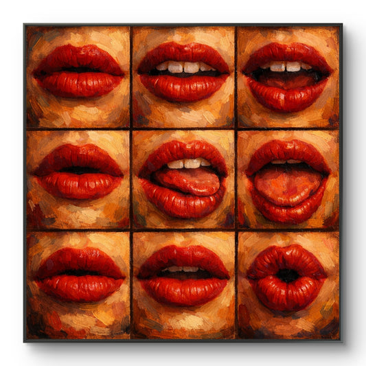 The one with 9 lips