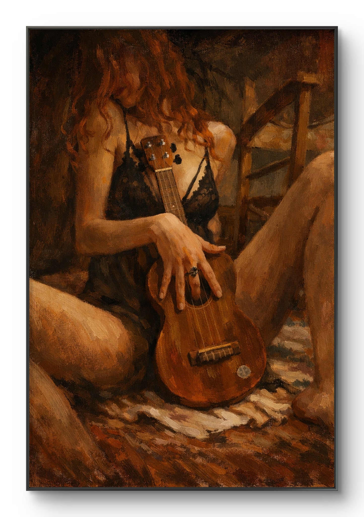 The one playing the Ukelele