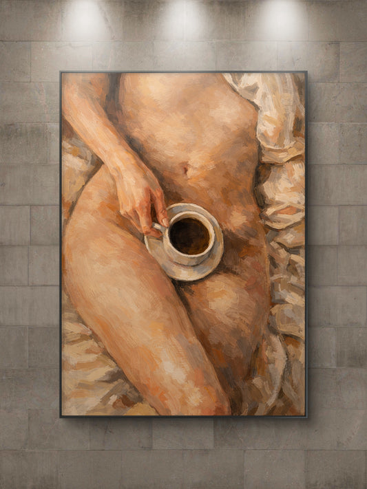 The one having a coffee on her Venus