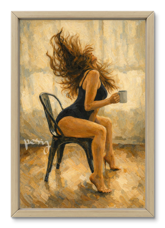 The one with the morning coffee
