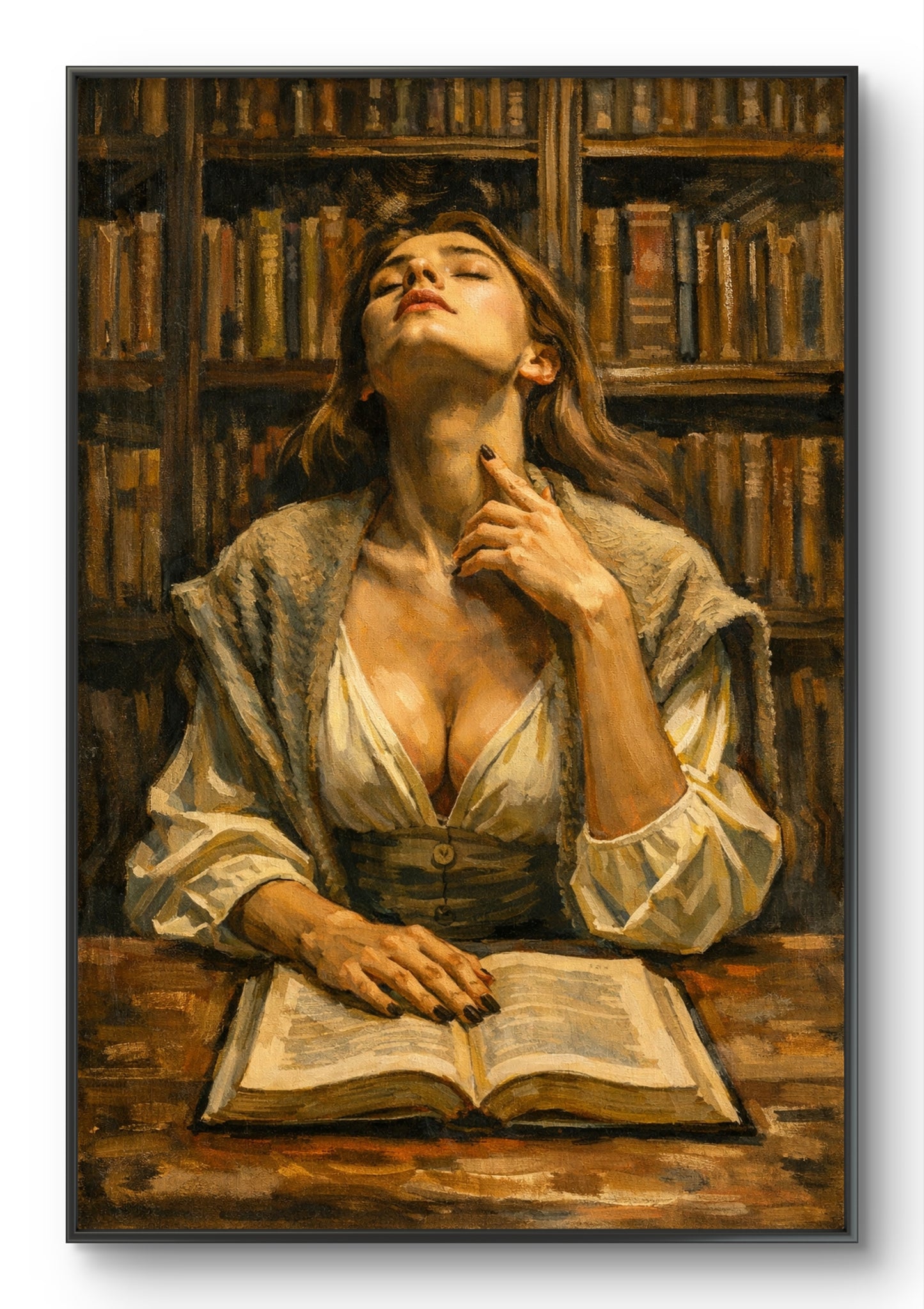 The one in the library