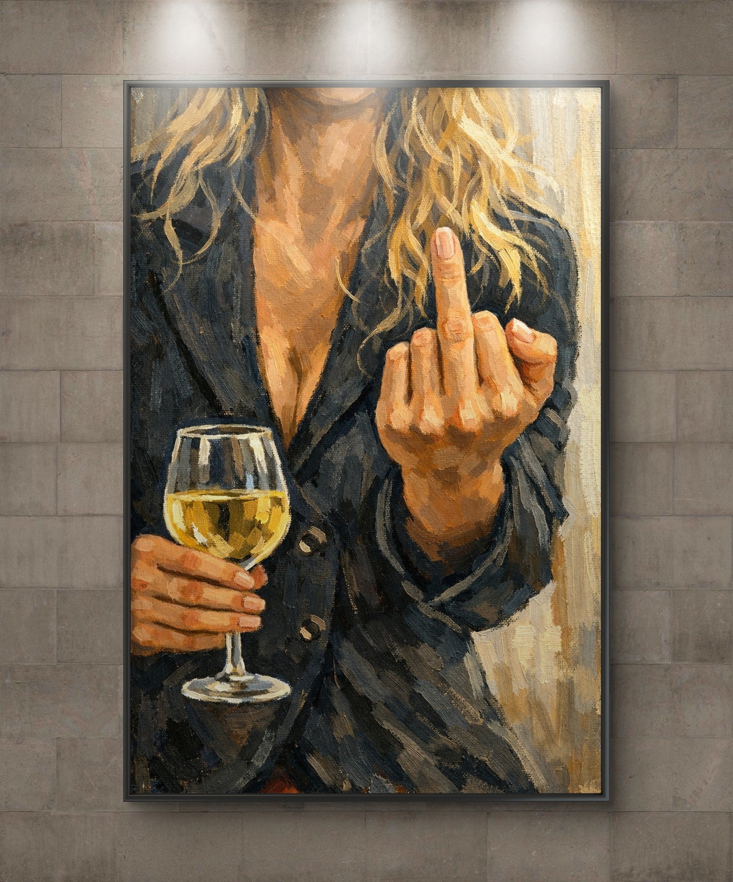 The one with IDGAF